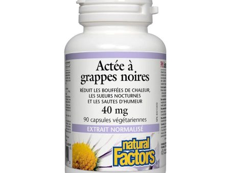 Actée à Grappes Noires Capsules Végétariennes Online now