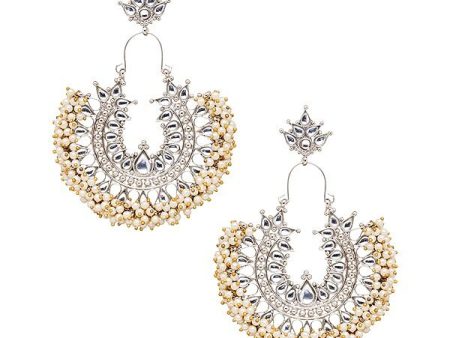 Gatsby Earrings in Silver on Sale