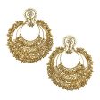 Siya Earrings in Gold For Sale