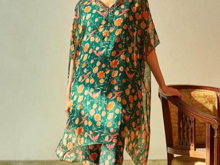 Tropical Kurta & Pant Set on Sale