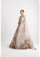 White Heavy Multi Geo Color Lehenga Set Cheap