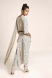 Cream Printed Dhoti Pants Set Online