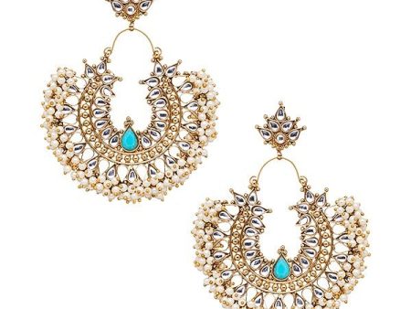 Gatsby Earrings in Turquoise Online now