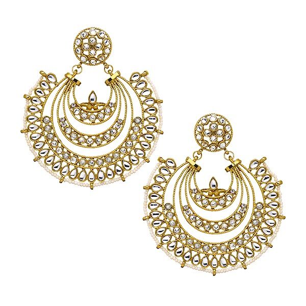 Anala Earrings in Gold Cheap