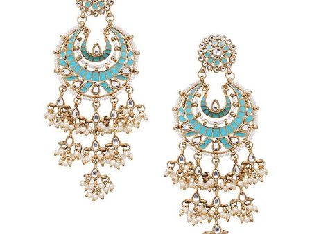 Suha Earrings in Turquoise Online Sale