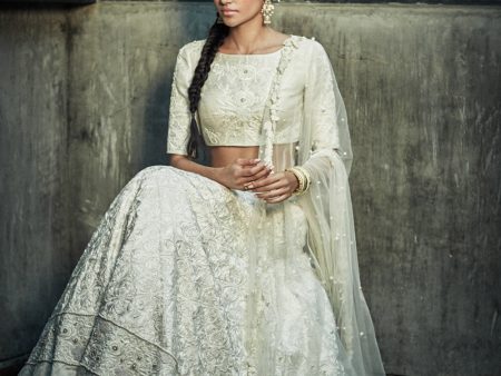 Ivory Rose Bridal Lehenga Online Sale