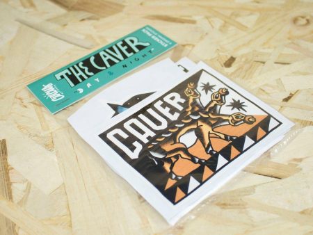 The Caver - Day & Night - stickers Cheap