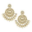 Diya Earrings in Pearl For Discount