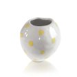 Vase with Yellow Dots Online Sale