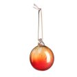 Glass Bauble -Red Gold Online Sale