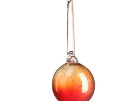 Glass Bauble -Red Gold Online Sale