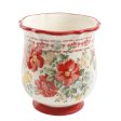 The Pioneer Woman Pioneer Vintage Floral 6.75-inch Stoneware Utensil Holder For Discount