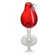 Pear Bud Vase with Stem - Red Fashion