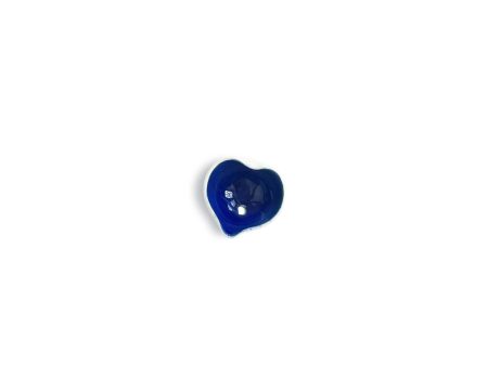 Heart Bowl with Deep Blue Centre Hot on Sale