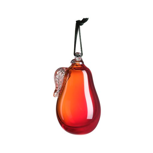 Pear Christmas Decoration - Red Supply