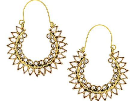 Round Crescent Earrings For Cheap