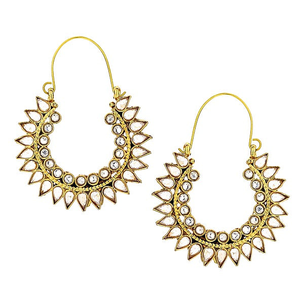 Round Crescent Earrings For Cheap