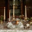 Glass Candlestick with Gold Cheap