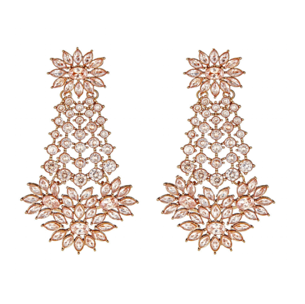 Fariya Drop Earrings in Champagne For Discount