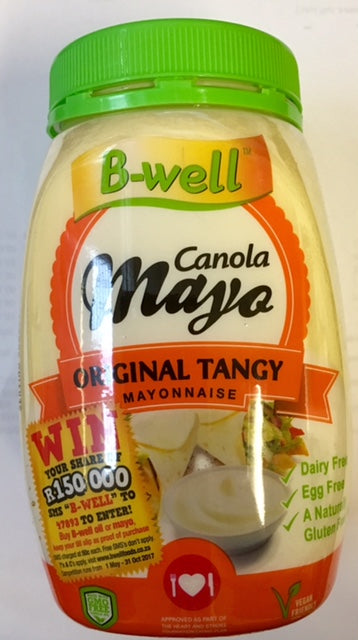 B-well Canola Mayo Original Tangy Mayonnaise 750g Online Hot Sale