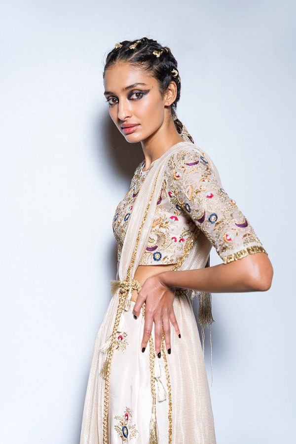 GULBANU SKIRT PALAZZO SET Online Sale