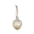 Pinecone Glass Bauble - Clear Gold Leaf Online