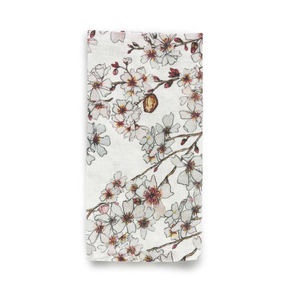 Almond Blossom Linen Napkin Online