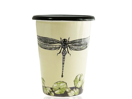 Dragonfly & Waterlily Tumbler on Sale