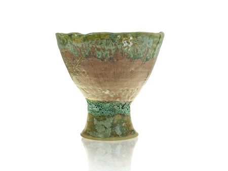 Medium Goblet Vase - Pink Aqua Online