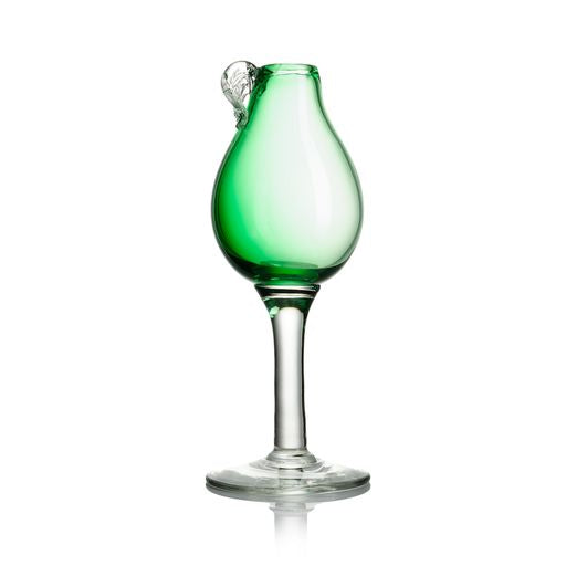 Pear Bud Vase with Stem - Green Hot on Sale