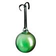 Glass Bauble - Green Gold Fashion