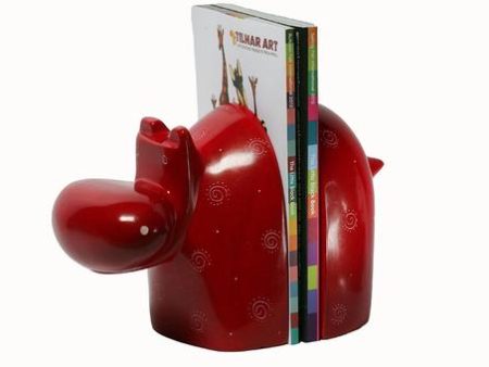 Hippo Bookend Pair 15cm For Discount