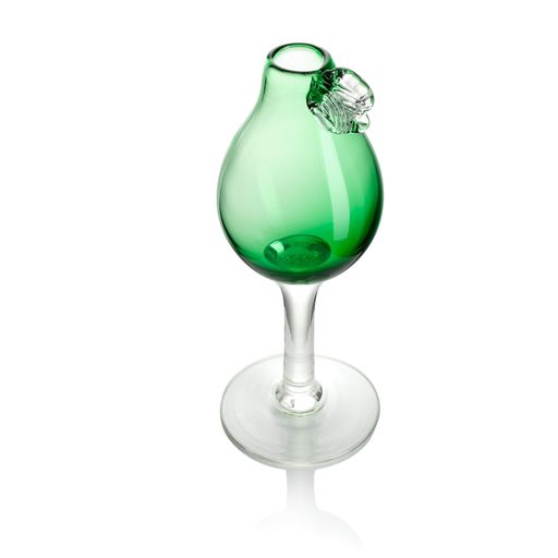 Pear Bud Vase with Stem - Green Hot on Sale