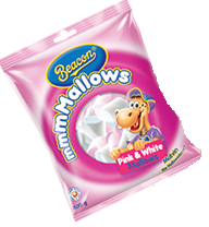 Beacon Marshmallows Pink & White 150g on Sale