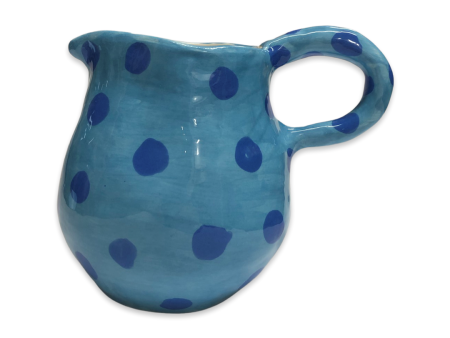 Large Jug with Blue Dots Supply