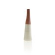 Ceramic Bottle Bud Vase - Plum Cheap