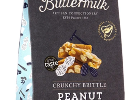 Buttermilk Crunchy Peanut Brittle Sharing Box 150g Hot on Sale