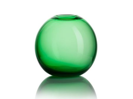 Round Bud Vase - Green Cheap