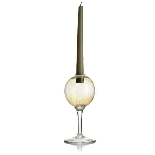 Round Bud Vase with Stem - Gold Fashion