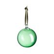 Glass Bauble Plain Green on Sale