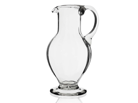 Traditional Optic Glass Water Jug Sale