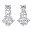 Fariya Drop Earrings in Silver Supply