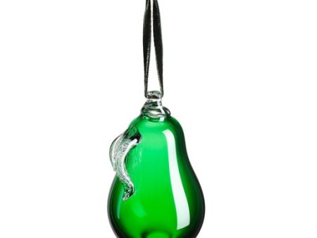 Pear Christmas Decoration - Green Online Hot Sale