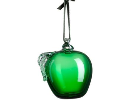 Apple Christmas Decoration - Green Supply