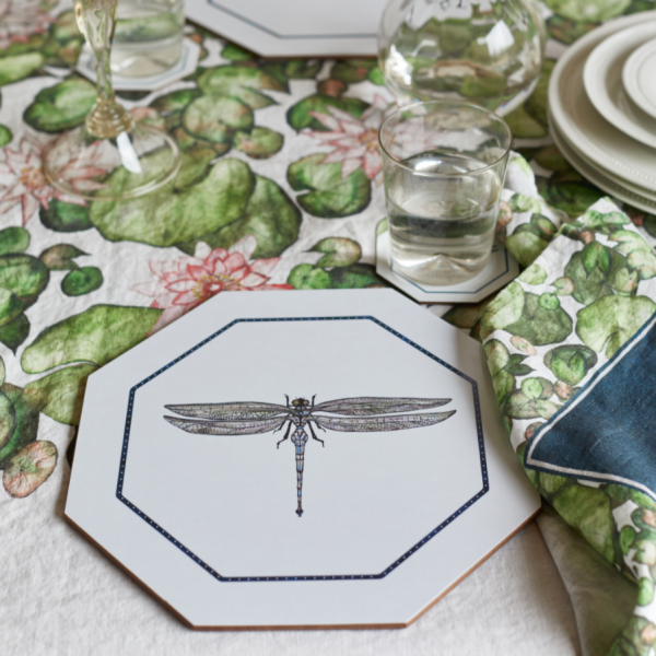 Dragonfly & Waterlily Napkin Discount