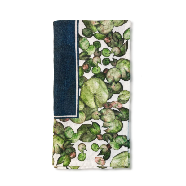 Dragonfly & Waterlily Napkin Discount