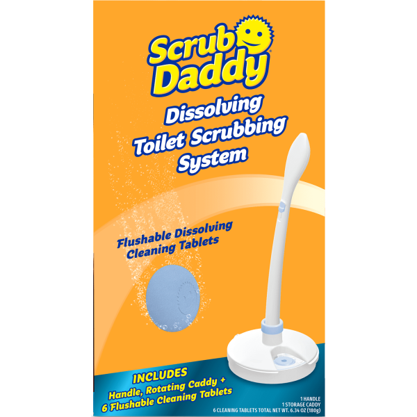 Scrub Daddy Dissolving Toilet Scrubbing System Cheap