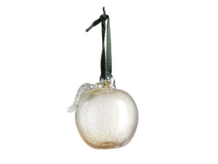 Apple Christmas Decoration - Gold Online Sale