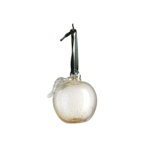 Apple Christmas Decoration - Gold Online Sale