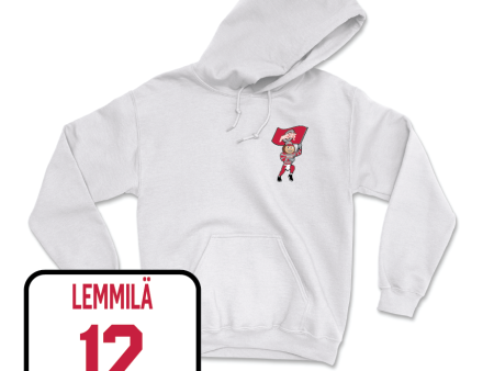 Women s Basketball White Brutus Hoodie  - Elsa Lemmilä Fashion